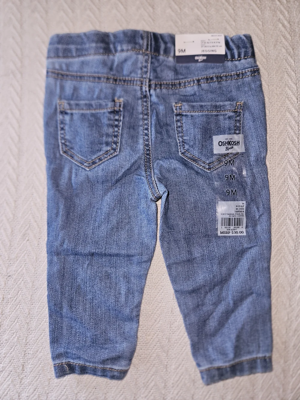 OshKosh B'gosh Light Blue Denim Jogger Pants